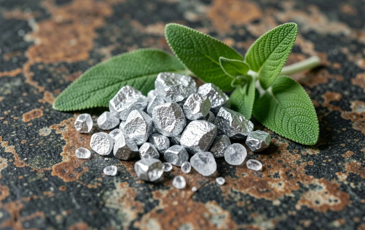 Minerales y botánicos naturales
